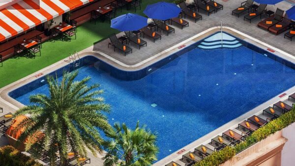 best hotel with the swimming pool on Sukhumvit Road, Bangkok