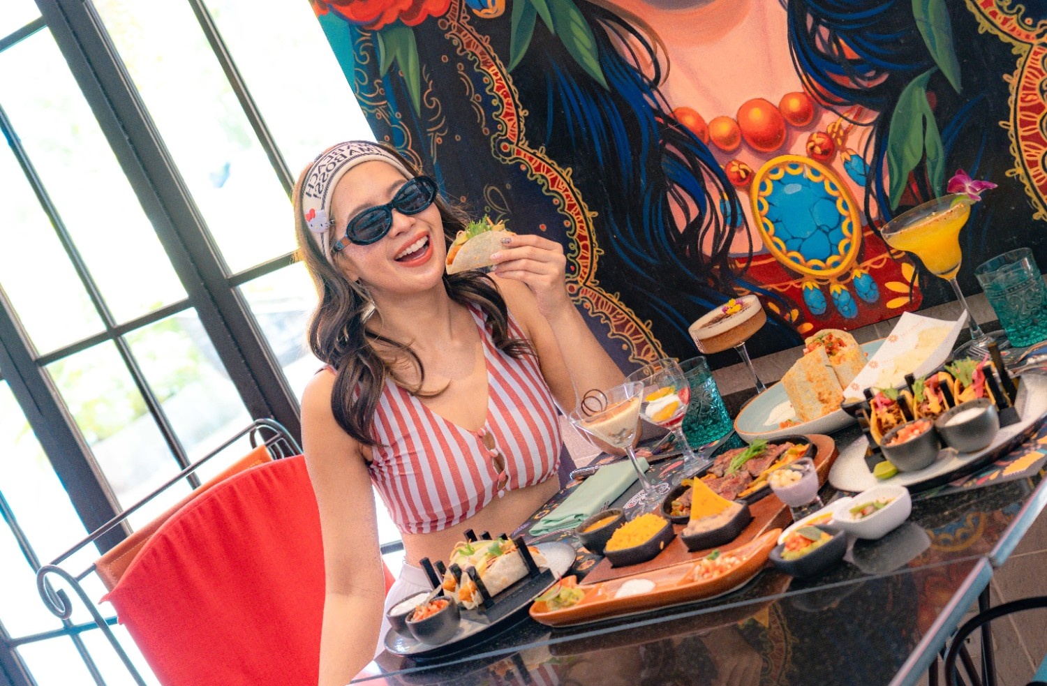 Saturday Pool Brunch at Mexicano Restaurante Auténtico near BTS Asok in Sukhumvit Bangkok.