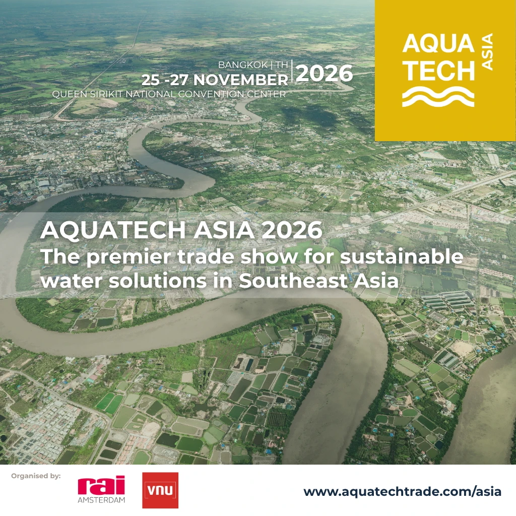 Aquatech Asia is the newest addition to the renowned Aquatech portfolio, joining flagship trade shows in Amsterdam, Mexico, and China. Launching in Bangkok in November 2026, Aquatech Asia will unite water professionals, innovators, and decision-makers from across Southeast Asia. Join us to connect, learn, and shape the future of water management, resilience, and sustainability. Together, we make water work.