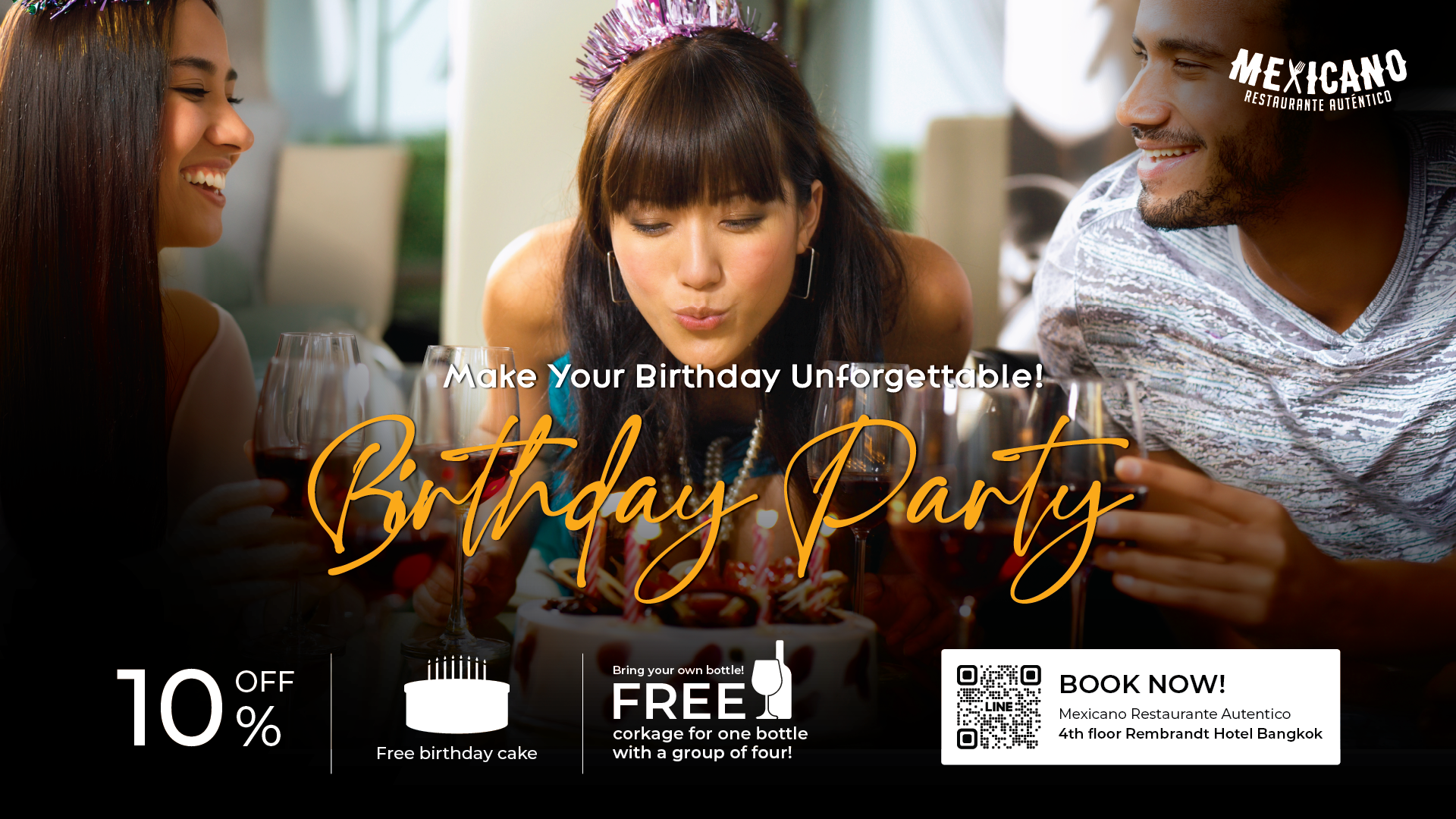 Looking for the best birthday restaurants in Sukhumvit Bangkok? Discover great places for birthday dinners and celebrations including Mexicano Restaurante Auténtico