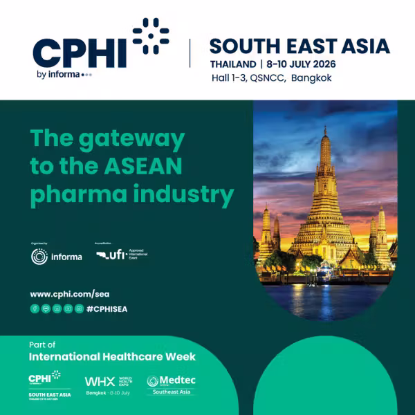 CPHI South East Asia 2026 is the largest trade show and technology exhibition for the pharmaceutical manufacturing industry in Southeast Asia. The event brings together over 400 leading pharmaceutical companies from 72 countries worldwide to showcase innovations, raw materials, machinery technologies, packaging solutions, and comprehensive pharmaceutical manufacturing solutions.