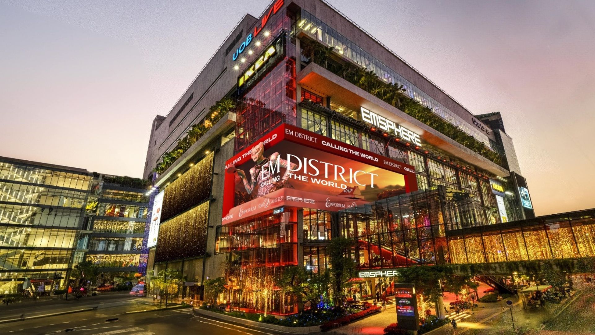 Emsphere EmQuartier Emporium สุขุมวิท ห้างหรูใกล้ BTS พร้อมพงษ์