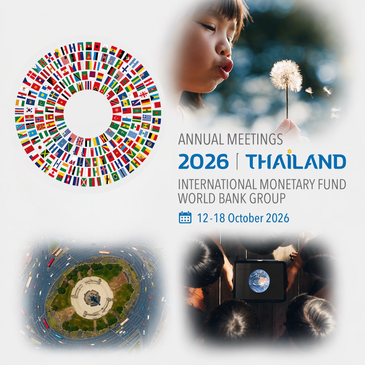 Get ready for a landmark moment. This October, global leaders, top policymakers, and financial visionaries will converge at Bangkok's Queen Sirikit National Convention Center for the 2026 IMF & World Bank Annual Meetings.
