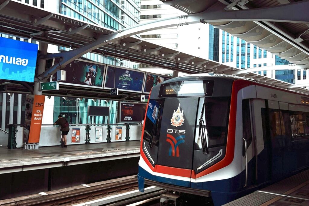 Bangkok_ BTS Asok Station_ Skytrain