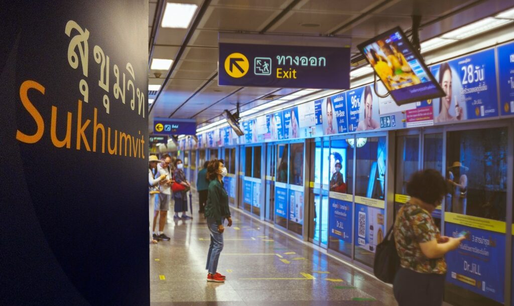 MRT Sukhumvit Station_Bangkok_Terminal Asok