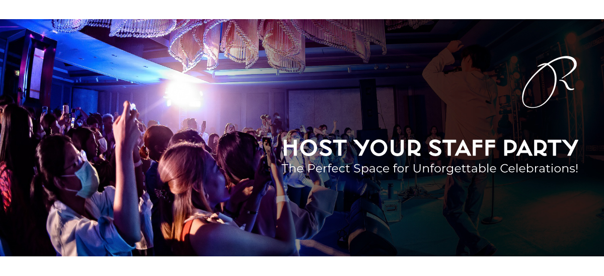 Staff party at Rembrandt Hotel Bangkok near Sukhumvit, BTS, MRT