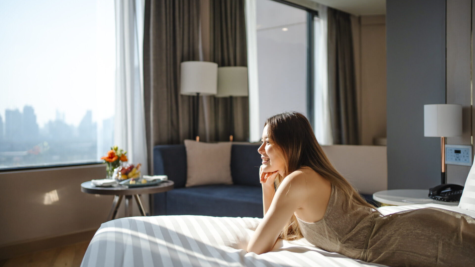 ห้องพักวิวเมืองกรุงเทพ สุขุมวิท Rembrandt Hotel Bangkok