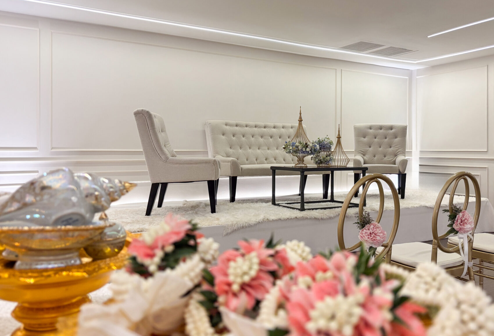 พิธีแต่งงานแบบไทยในโรงแรมแรมแบรนดท์ กรุงเทพ ย่านสุขุมวิท